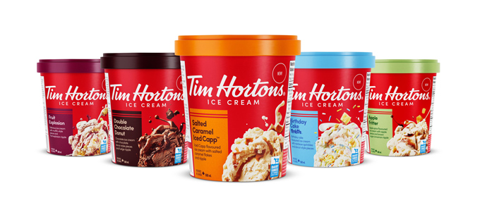 Tim Hortons Ice Cream: Flavours, Where to Buy - Foodgressing