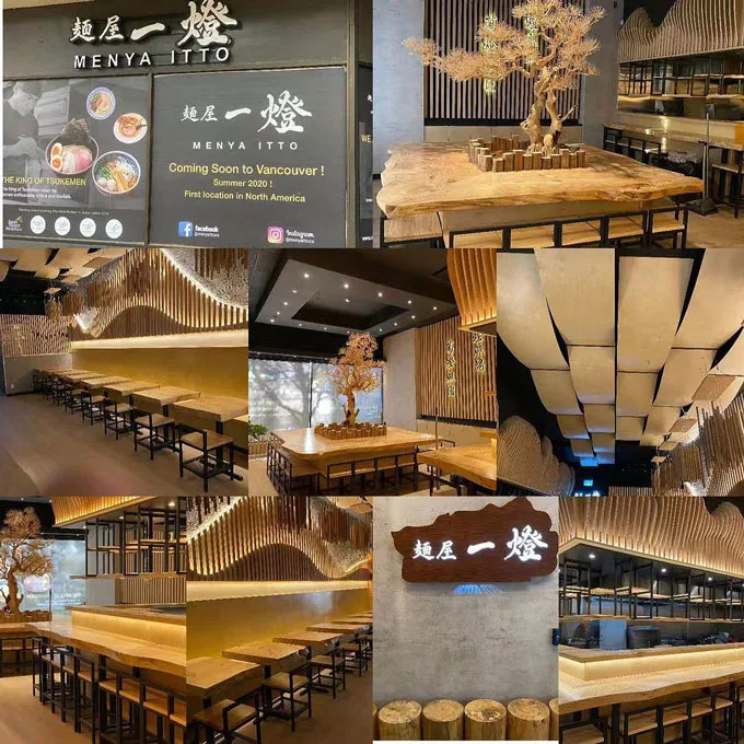 Menya Itto Vancouver Robson: Tsukemen Menu, Location
