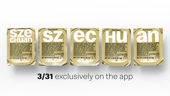 McDonald's Szechuan Sauce USA Available March 31