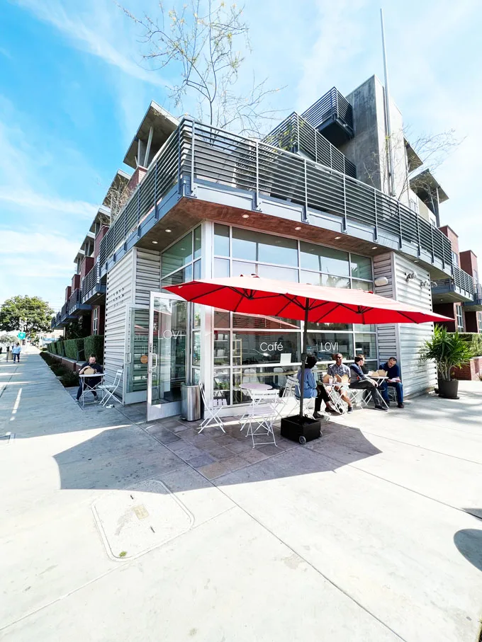 Cafe Lovi Santa Monica: House-made challah sandwiches