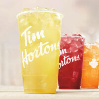 Tim Hortons Passionfruit Tea Lemonade Quencher