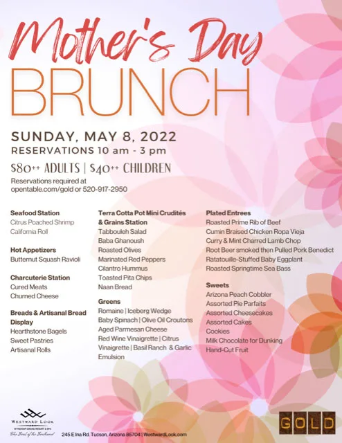 Mother's Day Tucson 2022: Brunch, Dinner, Restaurants