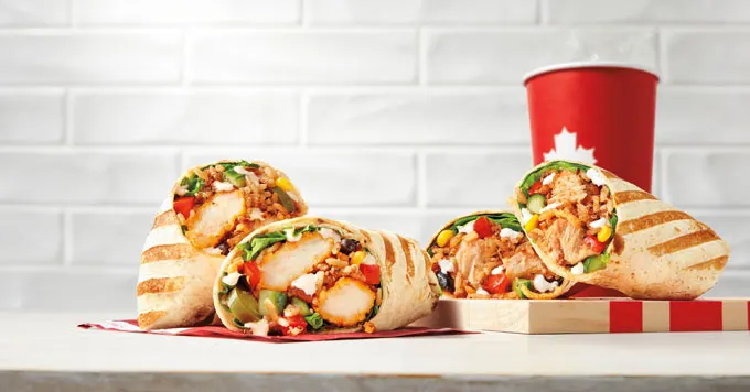 Tim Hortons Loaded Wraps 2022
