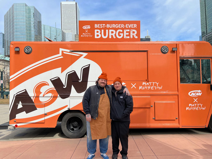 A&W Best Burger Ever Burger