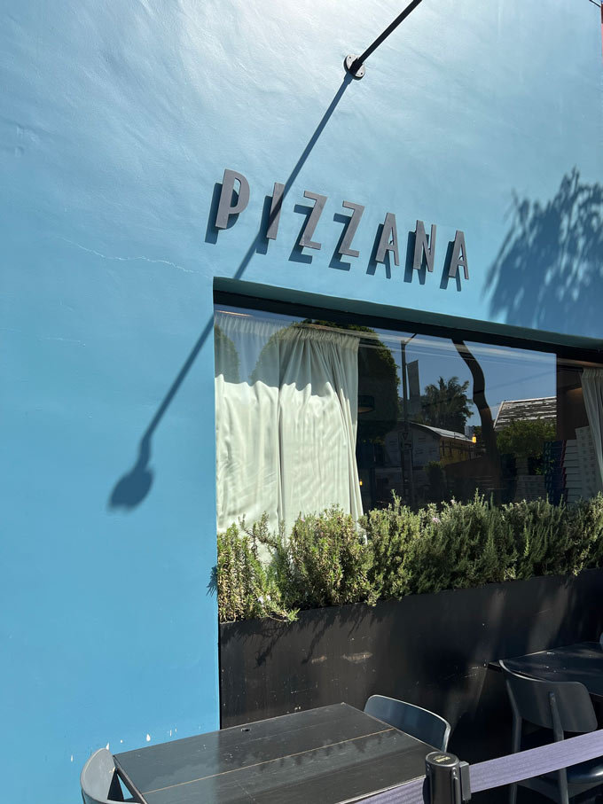 Pizzana West Hollywood Los Angeles