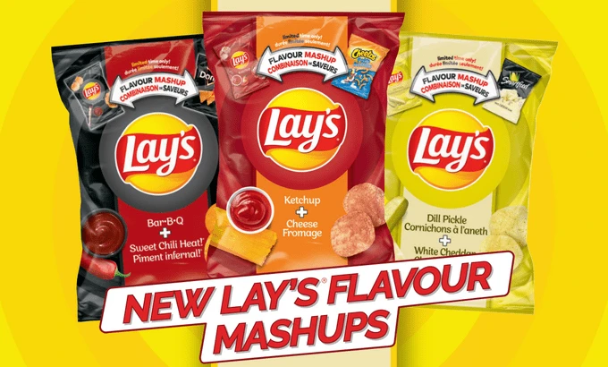 Lay&rsquo;s Flavour Mashups Canada: Doritos, Smartfood, Cheetos