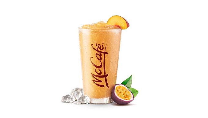 McDonald's Peach Passionfruit Smoothie
