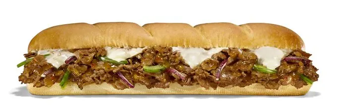 Subway New Sweet Onion Steak Teriyaki Sandwich