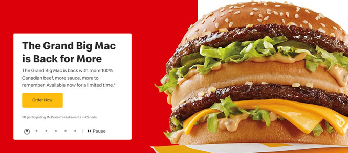McDonald's Grand Big Mac 2022