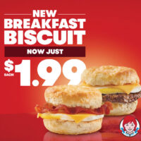 Wendy's Breakfast Biscuit Deal $1.99