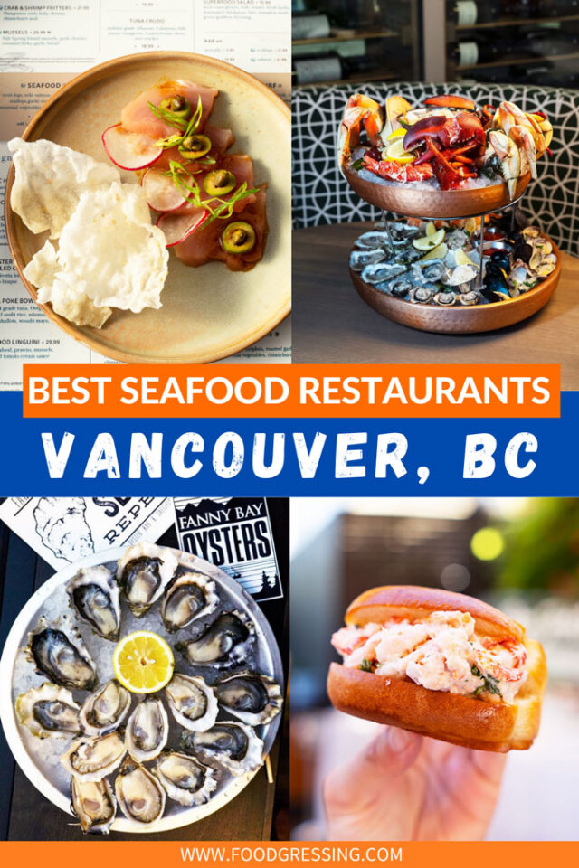 Best Seafood Restaurants in Vancouver BC Canada 2022 List