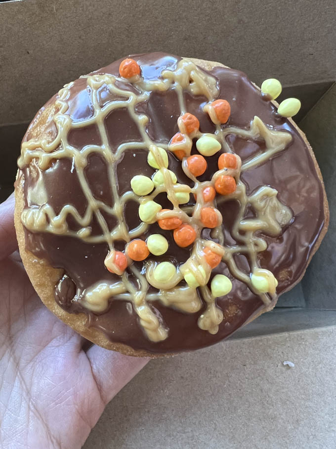 Reese's Peanut Butter Cheesecake Dream Donut