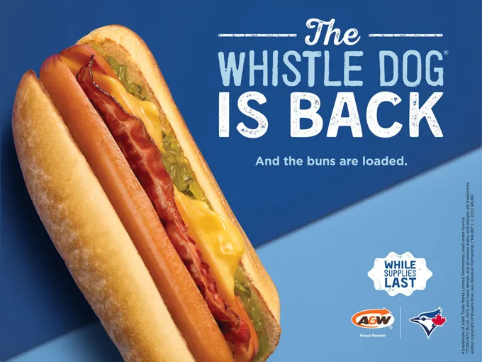 A&W Whistle Dog