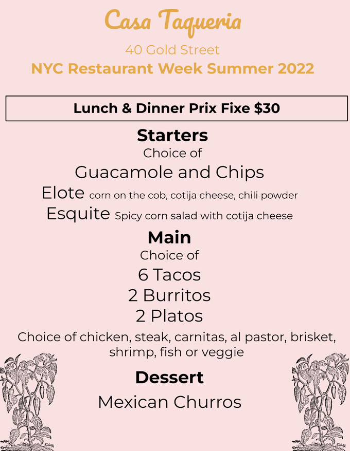 NYC Restaurant Week Kosher List [Winter 2022] • YeahThatsKosher