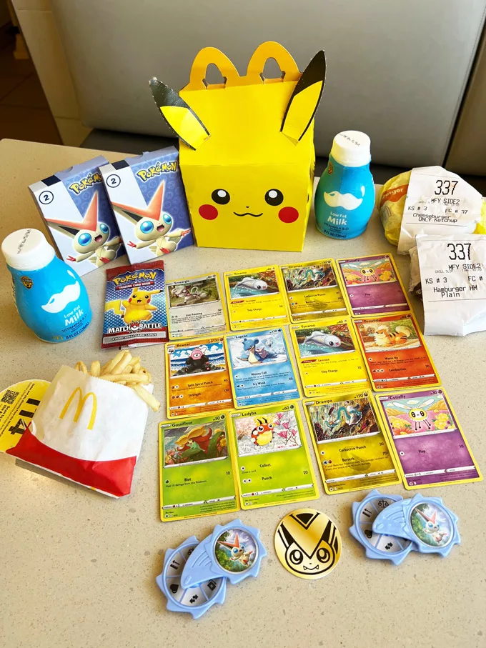 Coleção de Pokémon chega ao McDonald's em dezembro