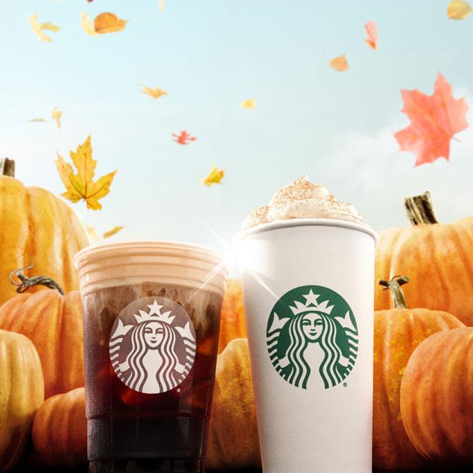 Starbucks Fall Drinks 2022 USA Menu Food Lineup