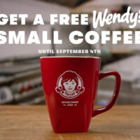 Wendy's Canada free coffee promotion