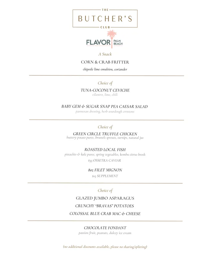 Flavor Palm Beach 2022 Restaurant Month