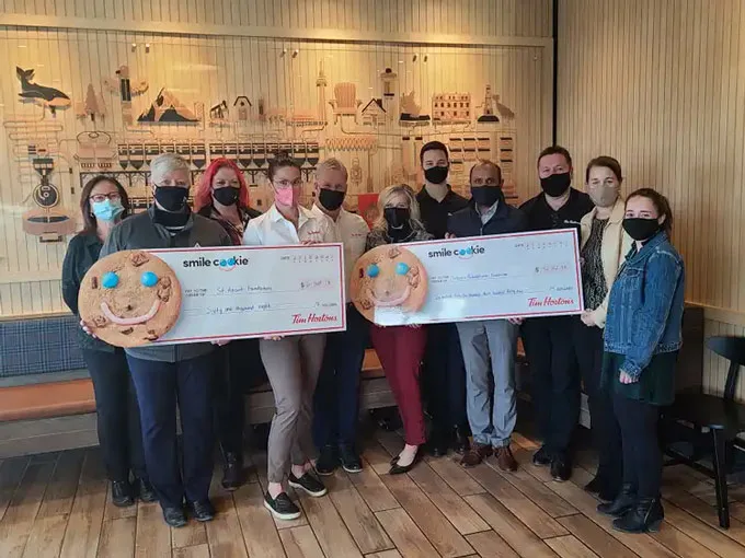 Tim Hortons Smile Cookies Raise $89,614 for Community Living