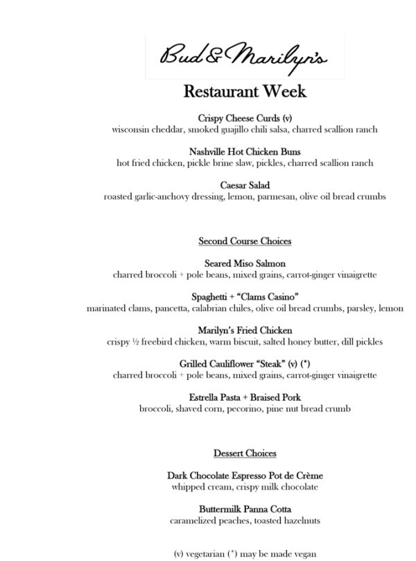 Center City District Restaurant Week 2022 Philadelphia