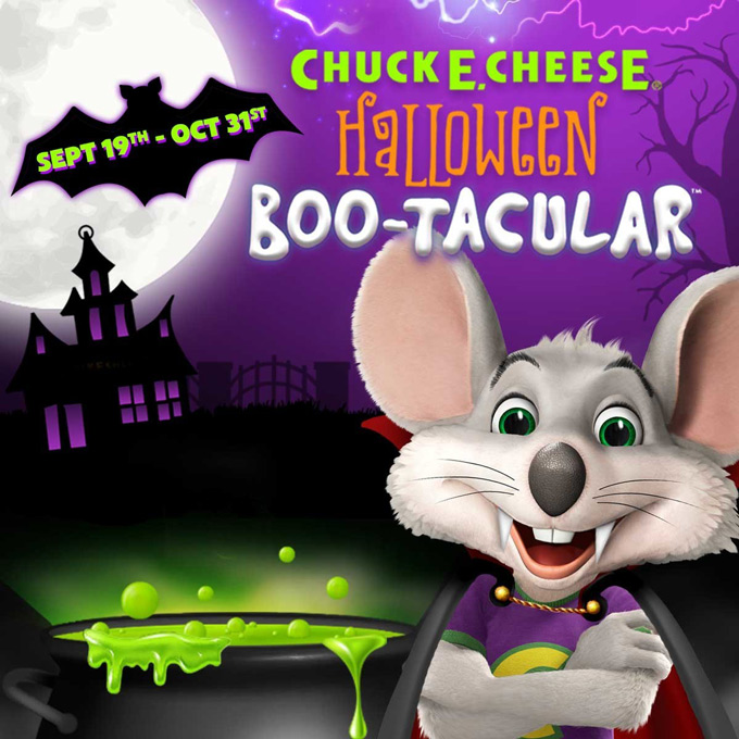 Chuck E. Cheese Halloween Boo-tacular 2022: Monster Menu