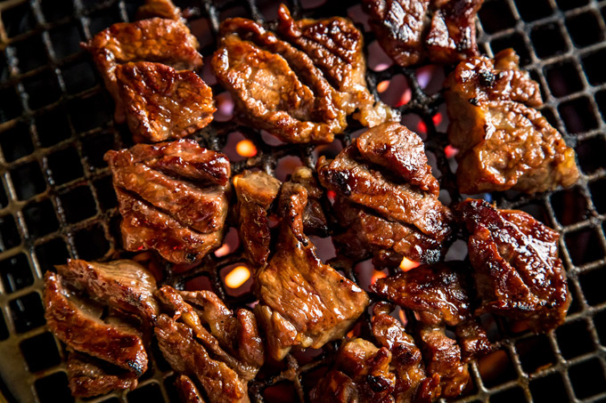 Korean-style beef short ribs recipe by Chef David Shim