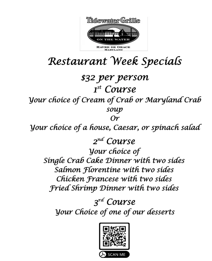 Maryland Restaurant Week 2022