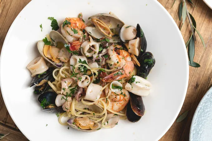 Best Seafood Pastas on Long Island