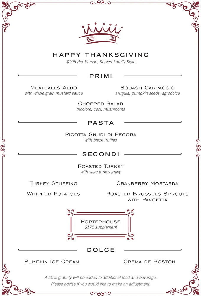 Thanksgiving in Boston 2022