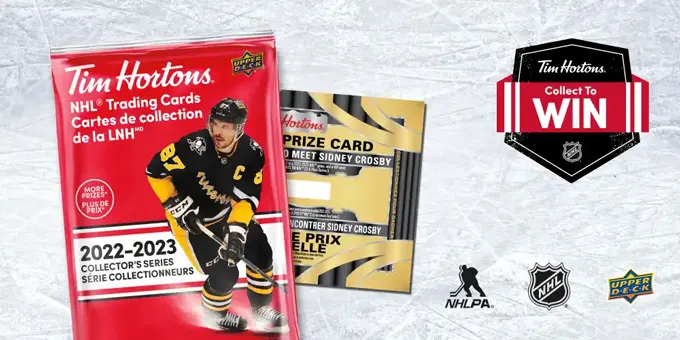 2022-23 Upper Deck Tim Hortons Hockey Checklist, Set Info, Box