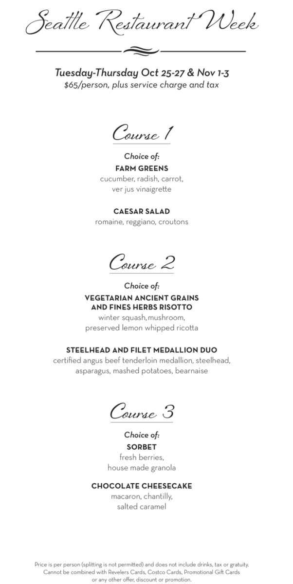 Seattle Restaurant Week 2022 Menus, Dates, Highlights