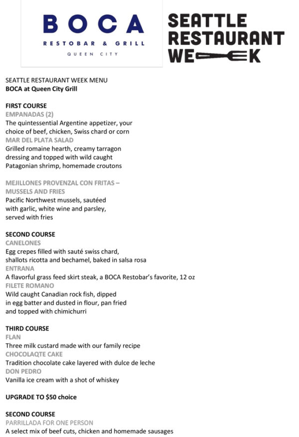 Seattle Restaurant Week 2022 Menus, Dates, Highlights