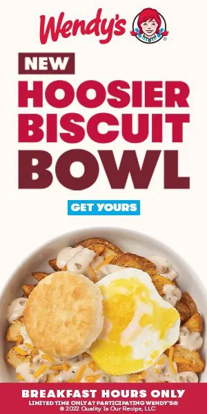 Wendy's Teams Up with Hoosier Legend Christian Watford '13 to Fuel Fans with a FREE Hoosier Biscuit Bowl