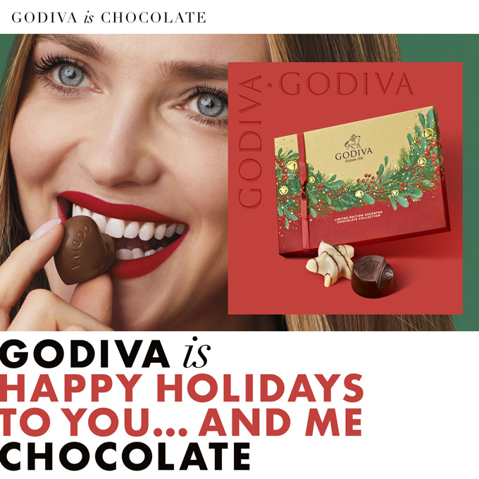 Godiva Holiday 2022 Gold Collection