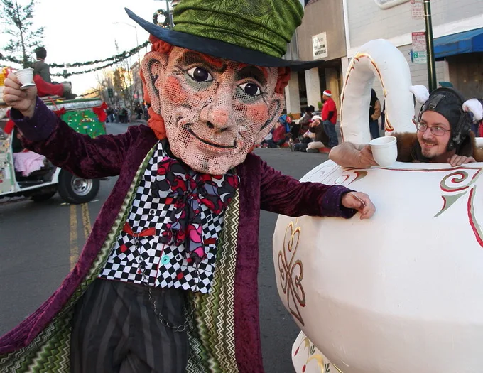 Northern California's anticipated holiday event: the Mad Hatter Holiday Festival, Parade & Tree Lighting in the historic downtown of Vallejo on Saturday, December 3, 2022, becomes a Wonderland of Awe!