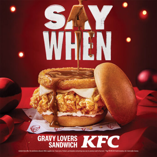 KFC Canada Gravy Lovers Lineup + 1 Gravy
