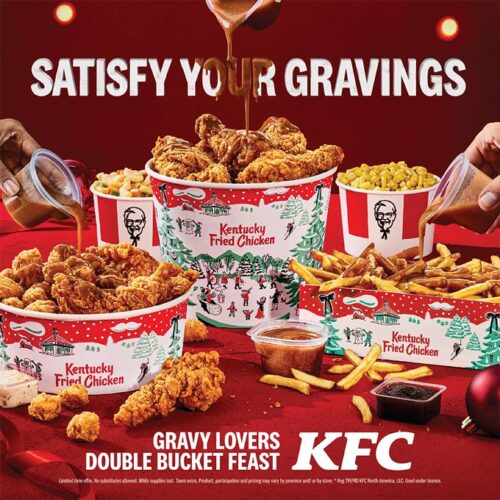 KFC Canada Gravy Lovers Lineup + 1 Gravy