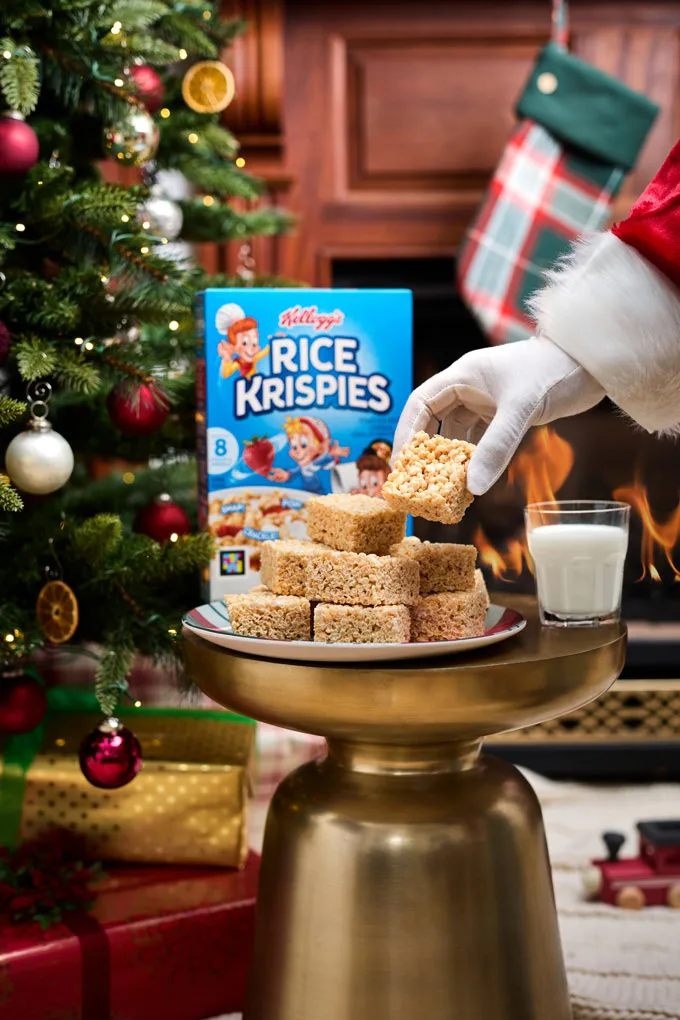 PSA from the North Pole! Santa Wants Kellogg's Rice Krispies Treats This Year, Not Cookies