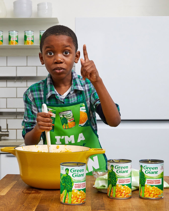 Green Giant Thanksgiving Partnership with Tariq the "Corn Kid"