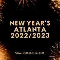 New Year's Eve Atlanta 2022 | New Year's Day 2023