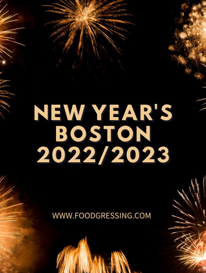 New Year's Eve Boston 2022 | New Year's Day 2023