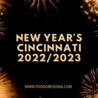 New Year's Eve Cincinnati 2022 | New Year's Day 2023