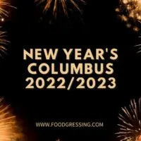 New Year's Eve Columbus 2022 | New Year's Day 2023
