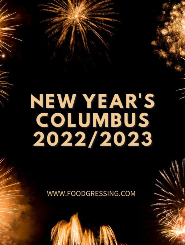 New Year's Eve Columbus 2022 New Year's Day 2023