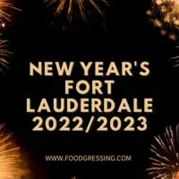 New Year's Eve Fort Lauderdale 2022 | New Year's Day 2023