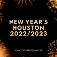 New Year's Eve Houston 2022 | New Year's Day 2023