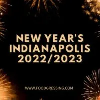 New Year's Eve Indianapolis 2022 | New Year's Day 2023
