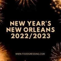 New Year's Eve New Orleans 2022 | New Year's Day 2023