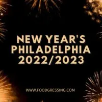 New Year's Eve Philadelphia 2022 | New Year's Day 2023