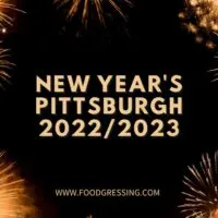 New Year's Eve Pittsburgh 2022 | New Year's Day 2023